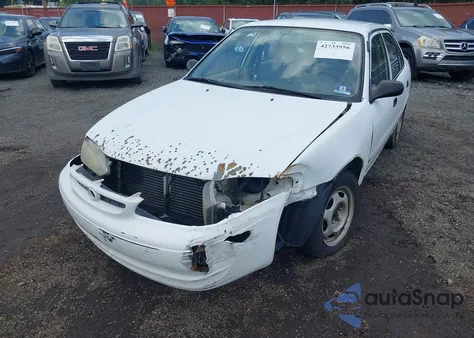 1999 Toyota Corolla Ve из США, поврежденный, VIN 2T1BR12E3XC225803
